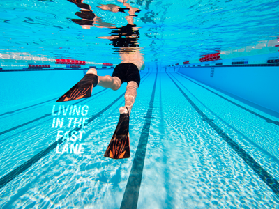 ¿Aletas de natación&nbsp;Decathlon?