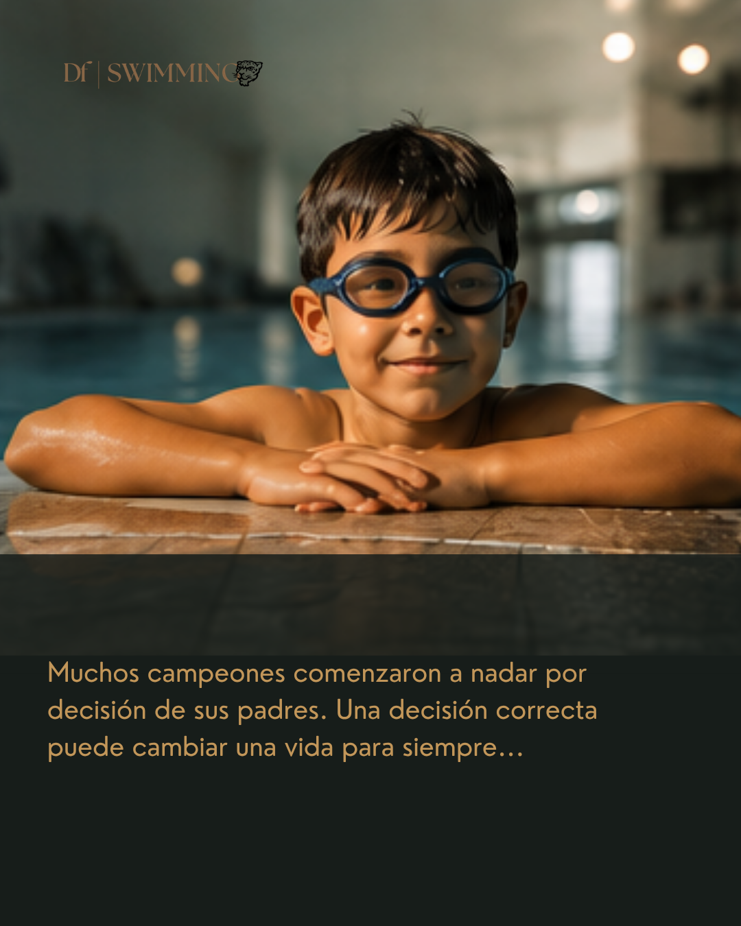 Clases de natación para niños